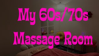 Decorate my new Massage Room  1960s1970s inspired [upl. by Adidnere]