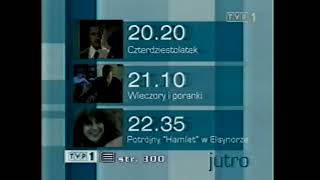 TVP1  Kompilacja oprawy graficznej z lat 20032004  Archiwista22 [upl. by Remlap]