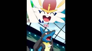 Cinderace Vs Lucario Pokémon Pokemon Edits Cinderace Lucario Galar Kanto 1v1 [upl. by Aleda951]