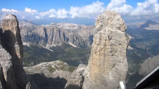 In elicottero sulle Dolomiti HD 1080 [upl. by Eixel814]