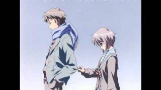 The Disappearance of Haruhi Suzumiya OST  Futatabi Deaeta Danin Tachi [upl. by Ienttirb296]