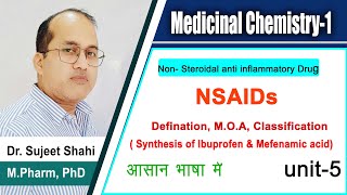 Non Steroidal Antiinflammatory Drugs NSAIDs  Introduction and Classification of NSAIDs [upl. by Avrit]