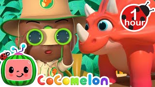 Dinoland Safari Guide 🦖 CoComelon  Cody Time  Nursery Rhymes and Kids Songs  After School Club [upl. by Eibbed]