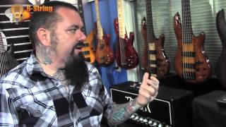 New 2016 ESP LTD Multi Scale Length Fanned Fret Bass Guitar Demonstration w Chris Cannella [upl. by Dov]