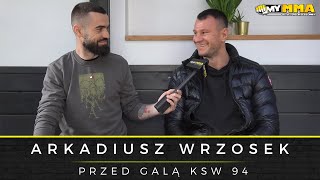 ARKADIUSZ WRZOSEK  KSW 94  Walka z Arturem Szpilką  Impreza podwyższonego ryzyka  Pas KSW [upl. by Nitsir]