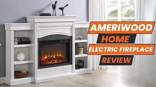 Ameriwood Home Electric Fireplace Review [upl. by Crosse]