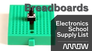 How to Use Breadboards  Back to School 2016 [upl. by Ettezus357]