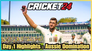 Aussies Unleashed  Ashes Day 1 Highlights  Hardest Cricket 24 gaming cricket youtube [upl. by Robinetta38]