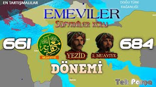 EMEVİ DEVLETİ TARİHİ 661684 TEK PARÇA  SÜFYANİLER KOLU  1 Muaviye 1 Yezid 2 Muaviye [upl. by Deeanne544]