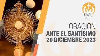 Adoración al Santísimo Miércoles 20 Diciembre de 2023 Padre Wilson Lopera 🙏 Ora Con Dios [upl. by Naida]