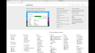 Ninite Tutorial Install software on New PC [upl. by Ilahsiav]