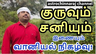 குரு சனி இணையும் வானியல் நிகழ்வு  Saturn Transit 2020 Special Live [upl. by Enej]