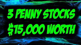 Three Penny Stocks Im Betting BIG On This Week [upl. by Clerissa]