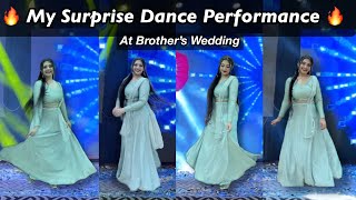 Sisters Dance on Brothers Sangeet  Sister Solo Dance Performance  SURPRISE Dance for Groom [upl. by Wilen203]