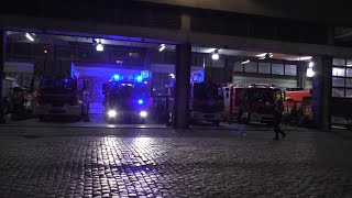 Grote uitruk brandweer Brussel hoofdpost Helihavenlaan naar twee interventies [upl. by Naujit]