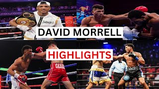 David Morrell 80 Knockouts amp Highlights [upl. by Rawde]