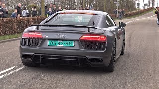 BEST OF AUDI R8 V10 SOUND COMPILATION [upl. by Edora]