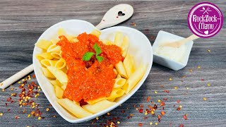 Pasta Sauce mit Gemüse  Thermomix® TM5TM6 [upl. by Donough]