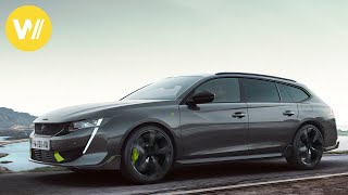 Peugeot 508 PSE Peugeot Sport Engineered Hybrid with 360hp [upl. by Perle]