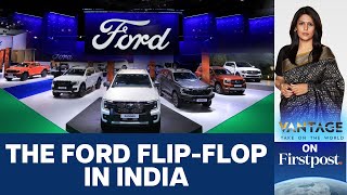 US Auto Giant Ford Returns to India Here’s Why  Vantage with Palki Sharma [upl. by Ejrog279]