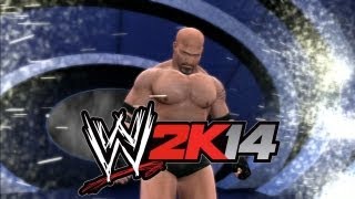 WWE2K14 Goldberg Entrance  Finishers [upl. by Lanod]