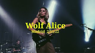 Wolf Alice  Live La Riviera Madrid 021122 [upl. by Coke]