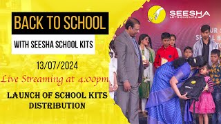 Launch of SEESHA School Kits Distribution  2024  SEESHA [upl. by Ariaic]