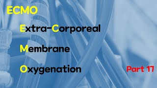 EXTRACORPOREAL MEMBRANE OXYGENATIONECMO PART 17 [upl. by Ahsema]