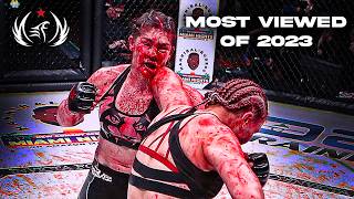 Invicta’s MOST VIEWED of 2023  Top 5 Fights [upl. by Eocsor]