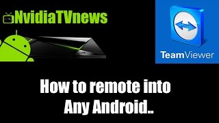 How to remote into any Android using Teamviewer [upl. by Zevahc1]