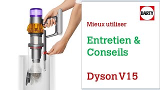 Dyson V15  Entretien de laspirateur sans fil 🛠 [upl. by Brabazon]