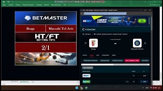 New Software BetMaster HtFt 100 Analysis uefa championsleague europe [upl. by Lotte31]