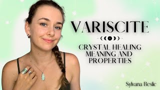 VARISCITE  Crystal Healing Meaning Zodiac signs Chakras… [upl. by Barn]