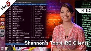 Shannons Top 4 IRC Clients Hak5 14182 [upl. by Immaj]