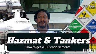 How to get Hazmat and Tanker endorsement  Study tools [upl. by Olra559]