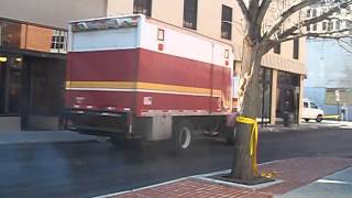 Old Mack Snub Nose Diesel Cabover Truck in Roanoke Virginia [upl. by Yelhak848]