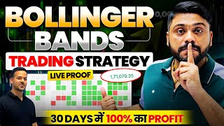 17 लाख का Profit Bollinger Bands Strategy से  How To Trade With Bollinger Bands Trading Strategy [upl. by Lleznol]