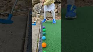 Golf Ball Hunting a Mini Golf Course BIG HAUL [upl. by Odelet663]