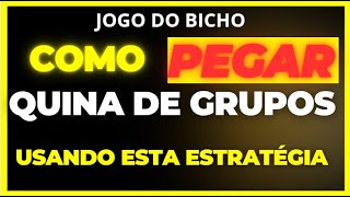 Jogo do Bicho ✅ COMO ACERTAR A ✅ QUINA DE GRUPOS [upl. by Orips83]