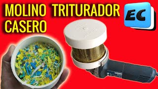 Maquina trituradora de plastico casera Cuando un proyecto se encarajina 😡😡😡😡 [upl. by Rosio770]