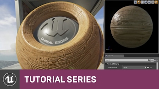 Intro to Materials Overview  01  v40 Tutorial Series  Unreal Engine [upl. by Aleakam324]