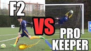 EPIC BATTLE  F2 VS PRO KEEPER [upl. by Becca]