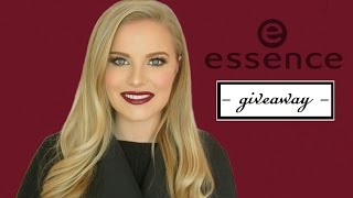 ESSENCE MAKEUP TUTORIAL  GIVEAWAY [upl. by Ecinwahs]