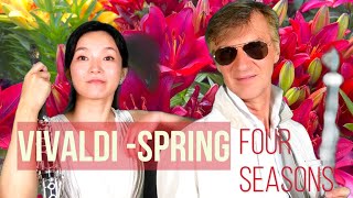 2 CLARINETS  Vivaldi Four Seasons SPRING Primavera [upl. by Aicxela]