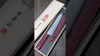 Kanetsune 63Layer Damascus MINAMOKAZE Kiritsuke Gyuto Chef Knife 210mm with Dedicated Saya Sheath [upl. by Paley]