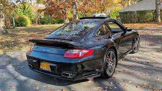 2007 Porsche 911 9971 Turbo Coupe For SaleTiptronic SCronoFull LeatherTriple Black20k Miles🔥👏 [upl. by Ahsirahc]