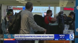 LA County orders 10day quarantine for travelers [upl. by Donaugh]