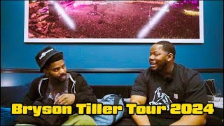 I Got Backstage For The Bryson Tiller Tour Vlog [upl. by Lila]