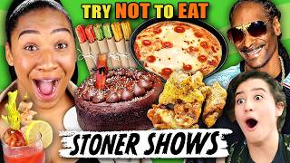 Try Not to Eat Stoner TV Shows  People vs Food [upl. by Yevette]