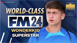 The MONSTER Wonderkid You NEED In FM24  Football Manager 2024 Wonderkids to Superstar [upl. by Uahc]